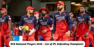 RCB Released Players 2026