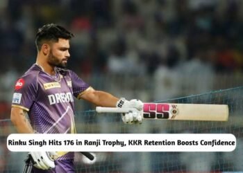 Rinku Singh Scores 176 in Ranji Trophy