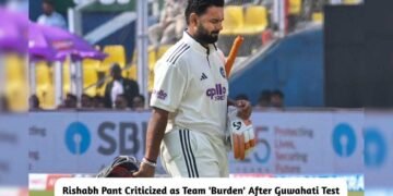 Rishabh Pant Criticized as Team 'Burden'