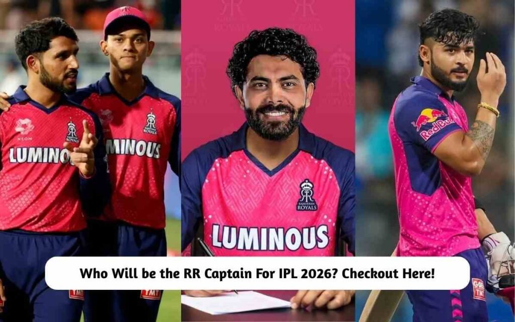 RR Captain For IPL 2026