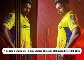 Sanju Samson in CSK Jersey Before IPL 2026