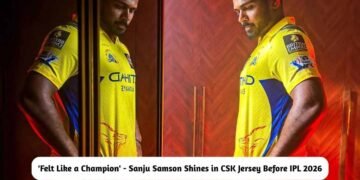 Sanju Samson in CSK Jersey Before IPL 2026