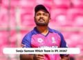Sanju Samson Team IPL 2026