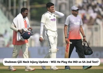 Shubman Gill Neck Injury Update