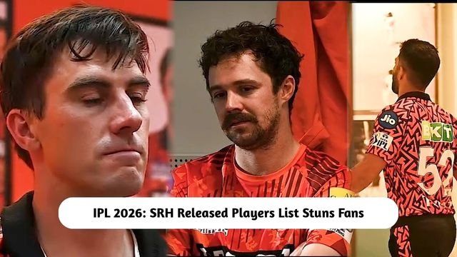 SRH Released Players List