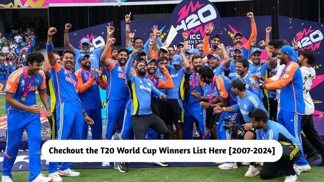 T20 World Cup Winners List