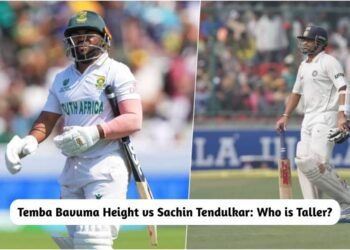 Temba Bavuma Height vs Sachin Tendulkar