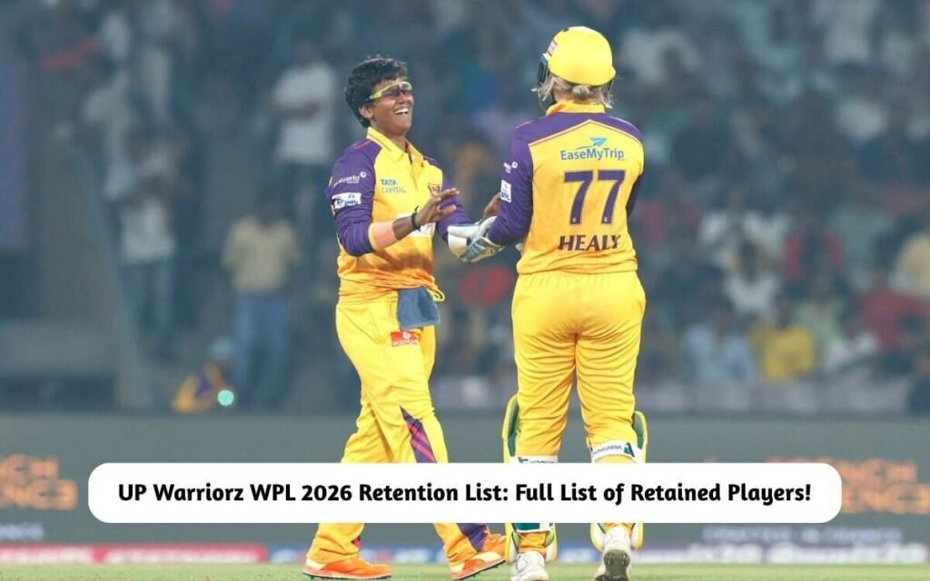 UP Warriorz WPL 2026 Retention