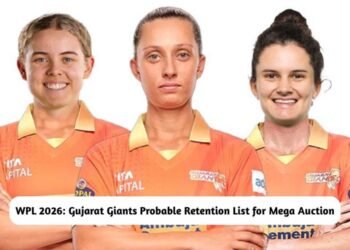WPL 2026 - Gujarat Giants Retention List