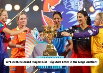 WPL 2026 Released Players List