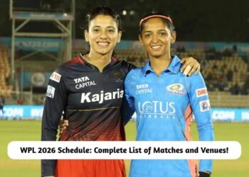WPL 2026 Schedule