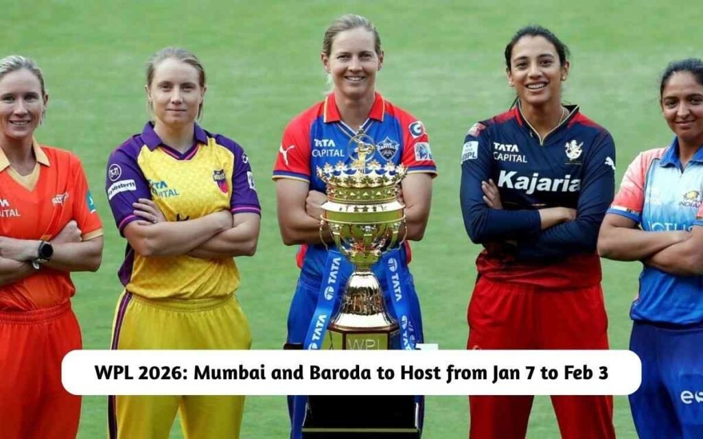 WPL 2026: Schedule and Vanue