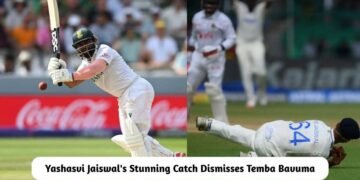Yashasvi Jaiswal Catch Temba Bavuma