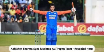 Abhishek Sharma Syed Mushtaq Ali Trophy Team