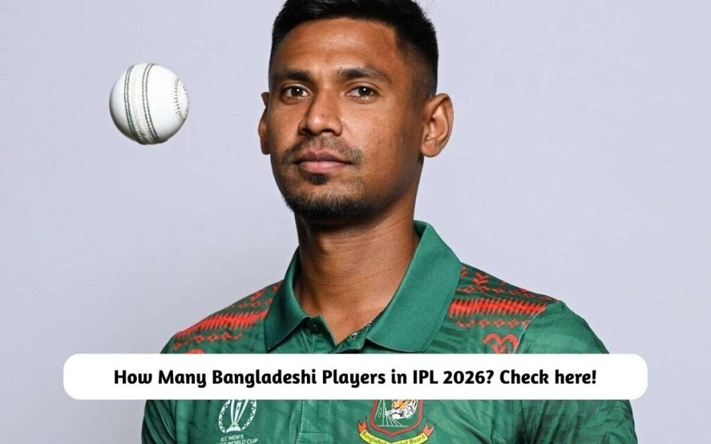 Bangladeshi Players in IPL 2026