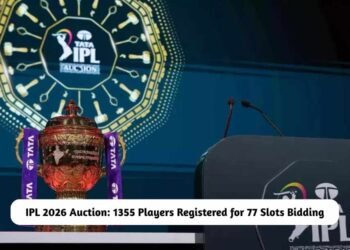 IPL 2026 Auction: 1355 Players Registered