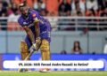 KKR Forced Andre Russell to Retire
