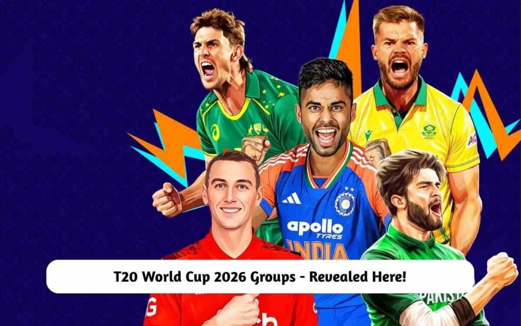 T20 World Cup 2026 Groups