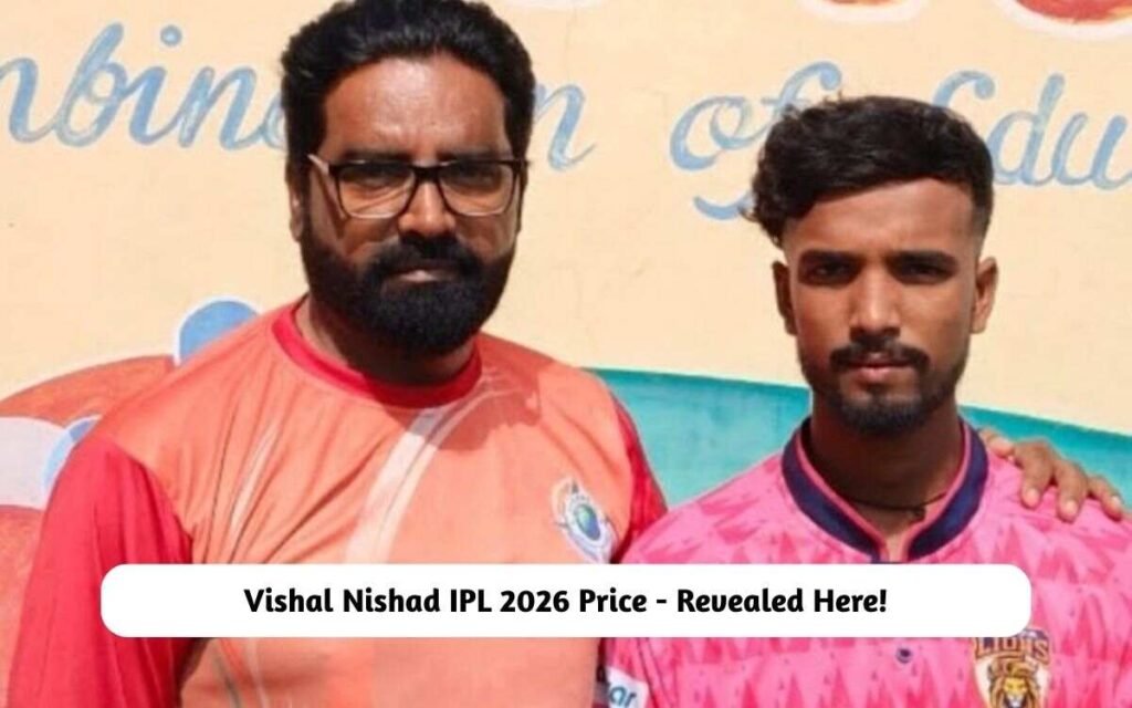Vishal Nishad IPL 2026 Price