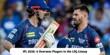 4 Overseas Players in the LSG Lineup