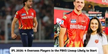 IPL 2026: 4 Overseas Players in the PBKS Lineup