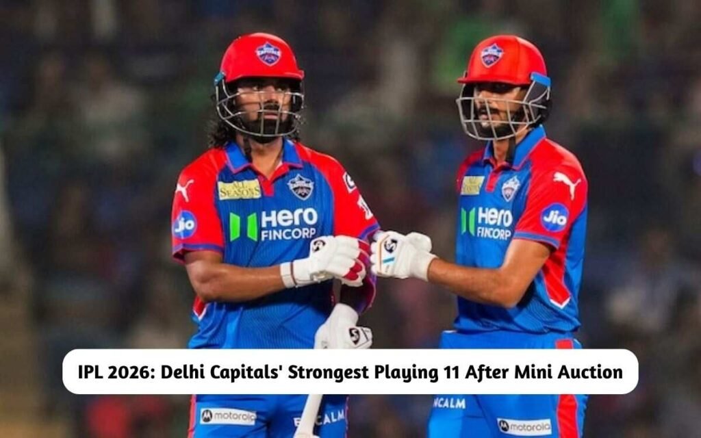 IPL 2026: Delhi Capitals' Strongest Playing 11