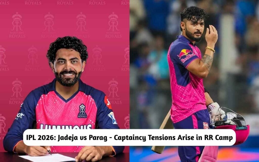 IPL 2026: Jadeja vs Parag in RR
