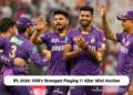IPL 2026: KKR's Strongest Playing 11