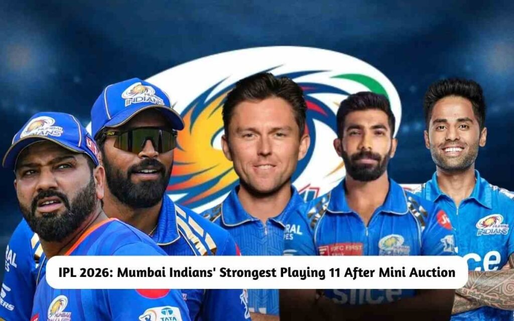 Mumbai Indians' Strongest Playing 11