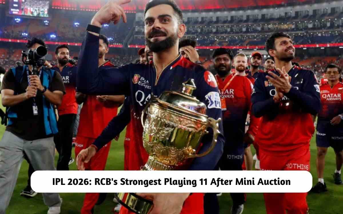 IPL 2026: RCB's Strongest Playing 11 After Mini Auction – Checkout Here ...