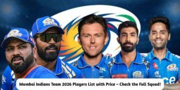 Mumbai Indians Team 2026 Players List with Price
