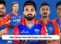 Delhi Capitals Team 2026 Players List with Price