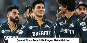 Gujarat Titans Team 2026 Players List with Price