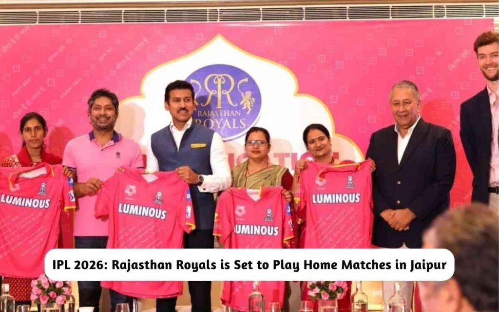 IPL 2026: Rajasthan Royals Play Matches in Jaipur