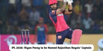 IPL 2026: Riyan Parag Rajasthan Royals' Captain