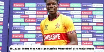 IPL 2026: Teams Can Announce Blessing Muzarabani