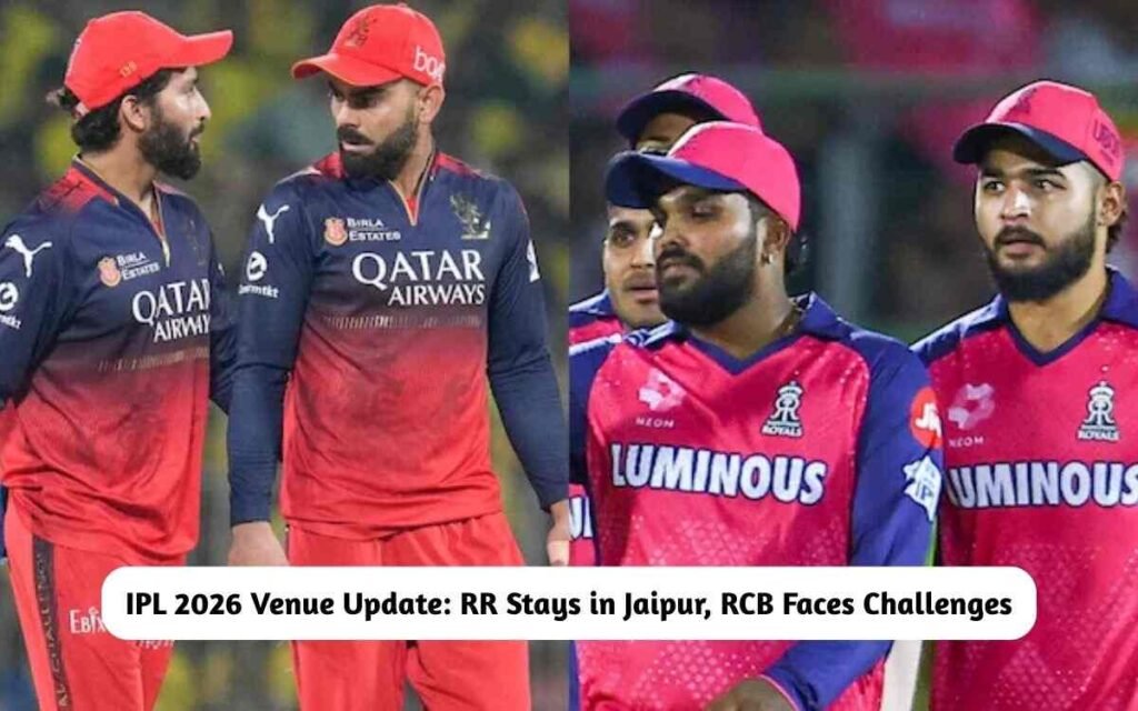 IPL 2026 Venue Update