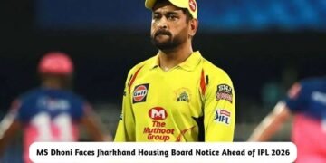 MS Dhoni Jharkhand Housing Board Notice IPL 2026