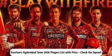 Sunrisers Hyderabad Team 2026 Players List with Price