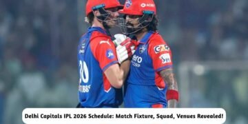 Delhi Capitals IPL 2026 Schedule