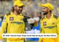 IPL 2026: Chennai Super Kings Unveil New Jersey