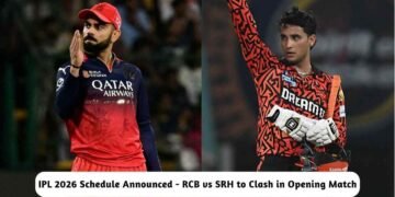 IPL 2026 Schedule Announced - RCB vs SRH in Opening Match
