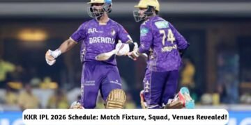 KKR IPL 2026 Schedule