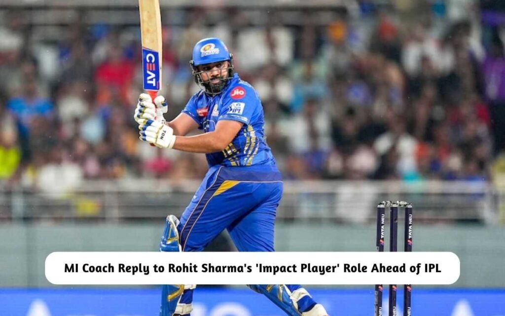 Rohit Sharma's 'Impact Player' Criticism