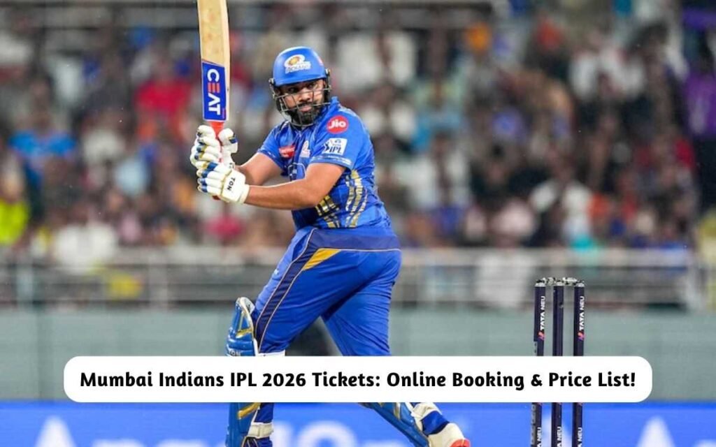 Mumbai Indians IPL 2026 Tickets