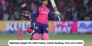 Rajasthan Royals IPL 2026 Tickets