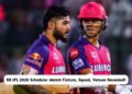 RR IPL 2026 Schedule