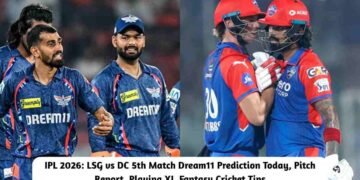 IPL 2026: LSG vs DC 5th Match Prediction